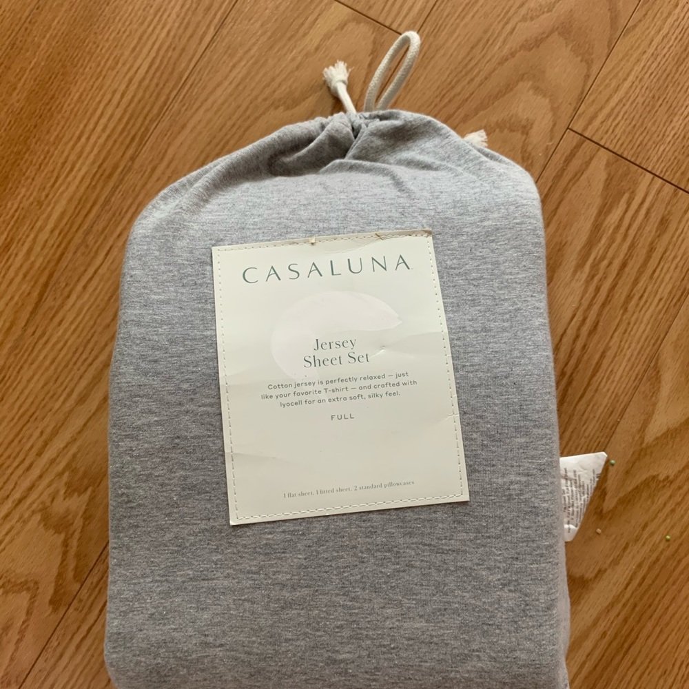 Casaluna full jersey sheet set